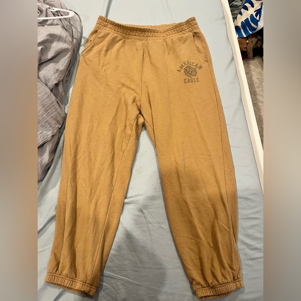 American Eagle Outfitters Women’s Tan Joggers